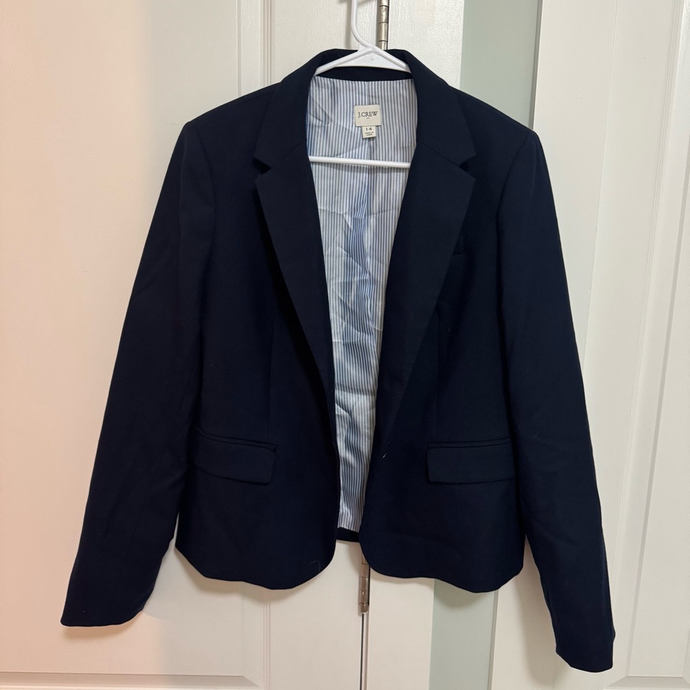 J. Crew Navy Blazer